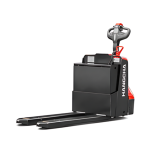 Transpalette électrique robuste à conducteur accompagnant