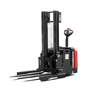 Transpalette service intense à longerons à conducteur accompagnant